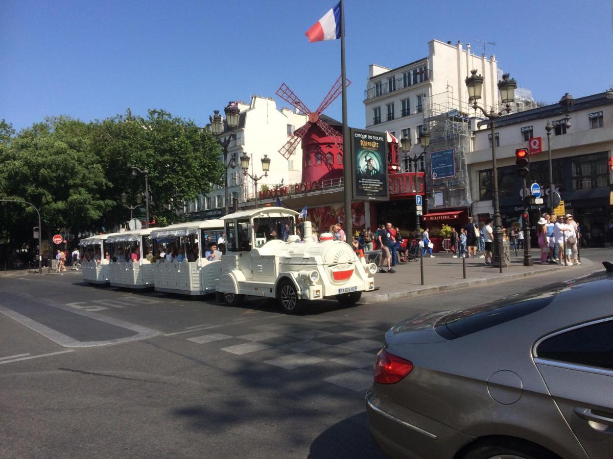 Métro Pigalle,Garçonnière 25 m2, 3 per, cabarets théâtres,restaurants,tout confort Paris Extérieur photo